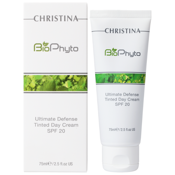 Christina Bio Phyto Ultimate Defense Tinted Day Cream SPF 20 Дневной крем для лица Абсолютная защита с тоном