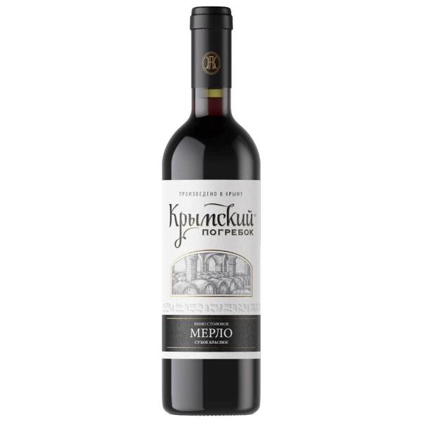 Вино Крымский Погребок Мерло 0,75 л
