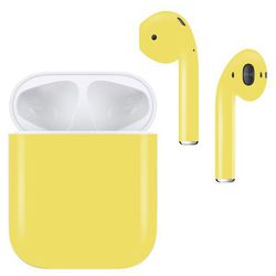 Apple AirPods Color (матовый желтый)