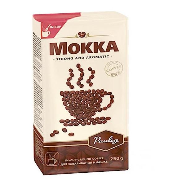 Кофе молотый Paulig Mokka для заваривания в чашке