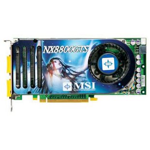 MSI GeForce 8800 GTS 500Mhz PCI-E 320Mb 1600Mhz 320 bit 2xDVI TV HDCP YPrPb