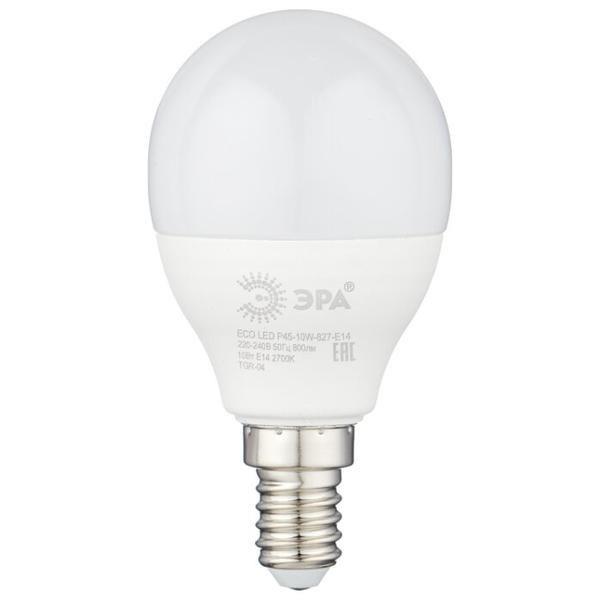 Упаковка светодиодных ламп 3 шт ЭРА Б0032968, E14, P45, 10Вт