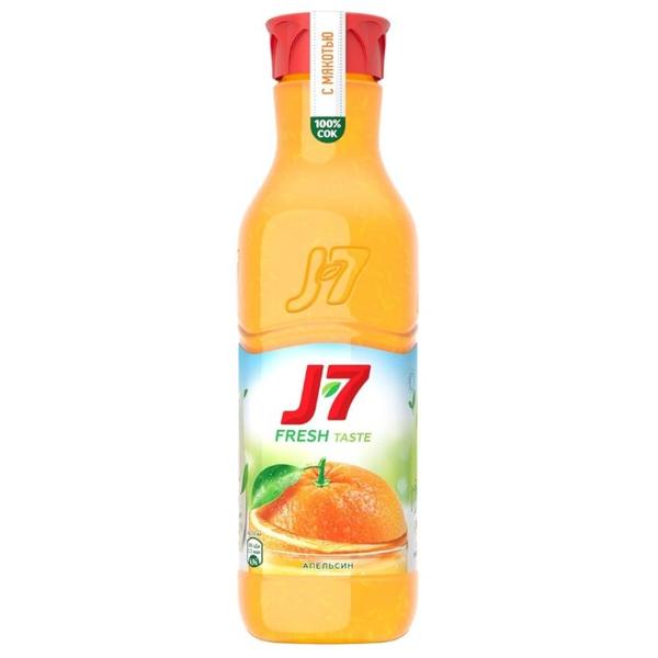 Сок J7 Fresh taste Апельсин с мякотью, без сахара