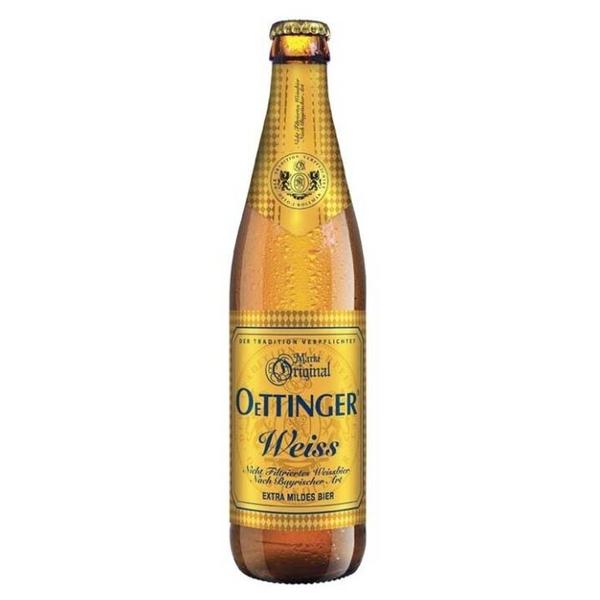 Пиво светлое Oettinger Weiss 0.45 л