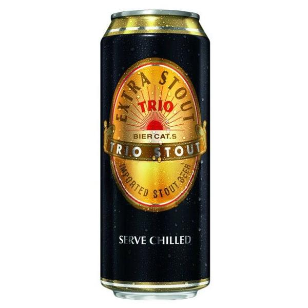 Пиво Trio Extra Stout, in can, 0.5 л