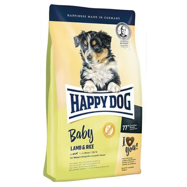 Корм для щенков Happy Dog для здоровья костей и суставов, ягненок с рисом