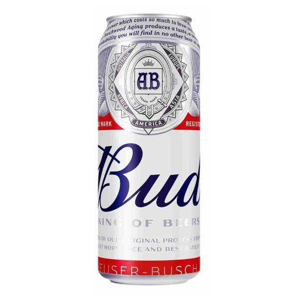 Пиво светлое Bud 0.45 л х 24 шт