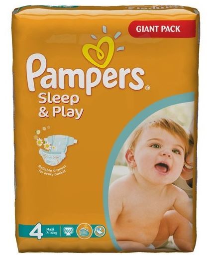 Pampers Sleep&Play 4 (7-14 кг)