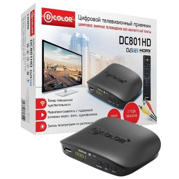 D-COLOR DC801HD DVB-T2