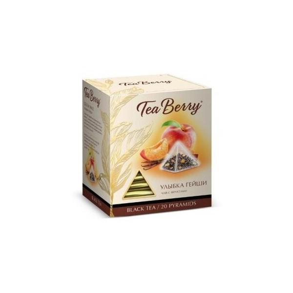 Чай черный TeaBerry Улыбка гейши в пирамидках