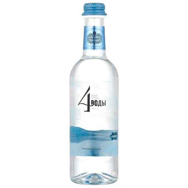 Вода питьевая Абрау-Дюрсо 4 воды Дюр-со газированная, стекло
