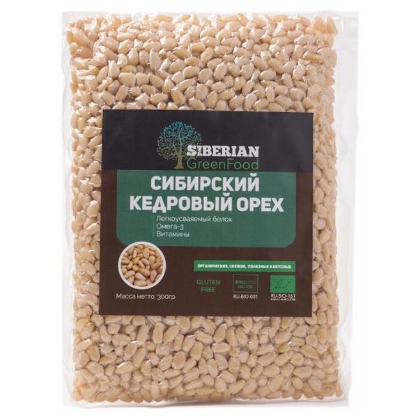 Кедровый орех Siberian GreenFood очищенный, вакуумная упаковка 300 г