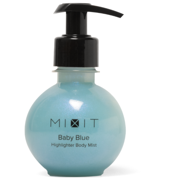 Гель для тела MIXIT Baby Blue Highlighter Body Mist