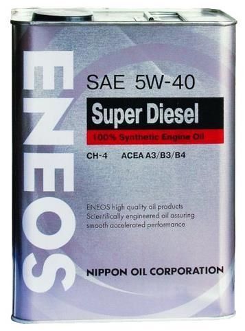 ENEOS Super Diesel CH-4 5W-40 4 л