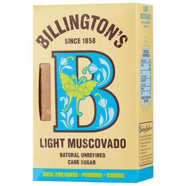 Сахар Billington's Light Muscovado, картонная коробка