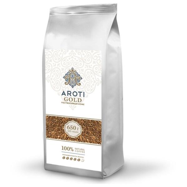 Кофе растворимый Aroti Gold cублимированный натуральный, пакет