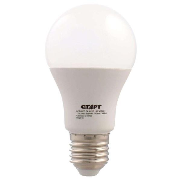 Лампа светодиодная СТАРТ Экономь ECO LED GLS, E27, 15Вт