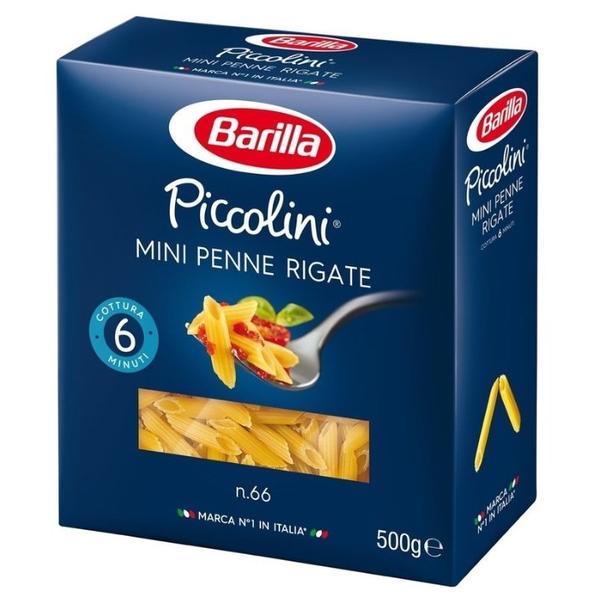 Barilla Макароны Piccolini Mini Penne Rigate n.66, 500 г