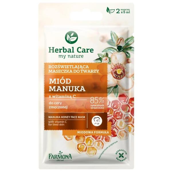 Farmona Herbal Care Выравнивающая тон маска Мёд манука