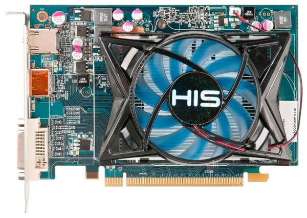 HIS Radeon HD 6670 800Mhz PCI-E 2.1 1024Mb 4000Mhz 128 bit DVI HDMI HDCP