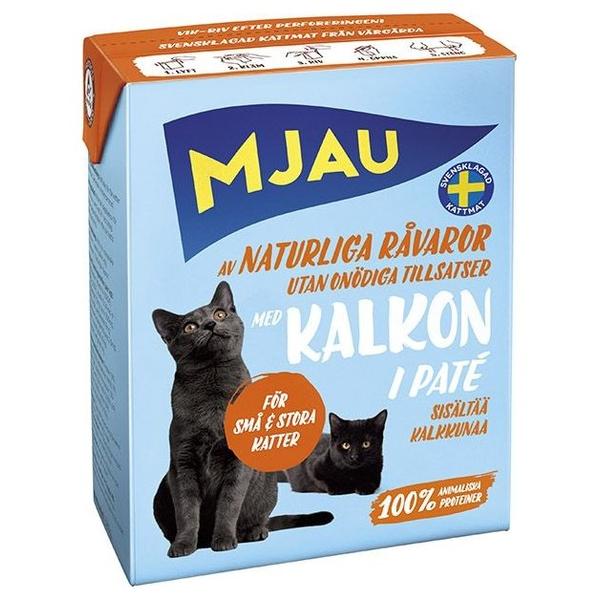 Корм для кошек Mjau Паштет - Индейка