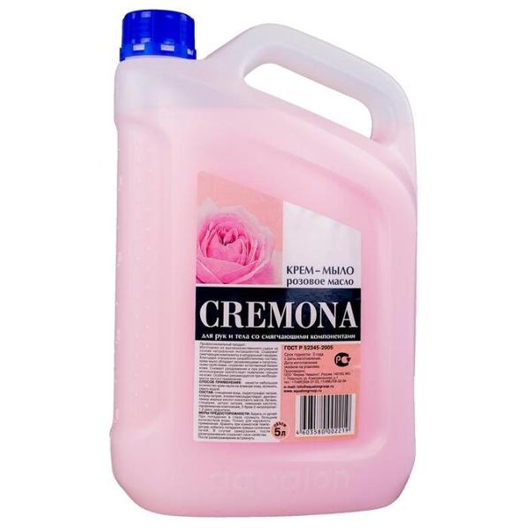 Крем-мыло жидкое Cremona розовое масло