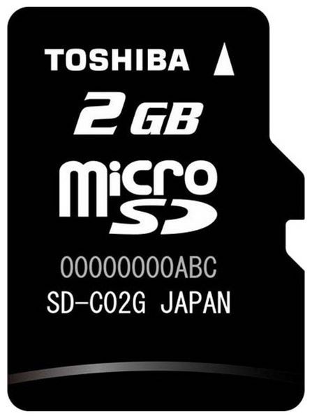 Toshiba SD-C*GJ + SD adapter