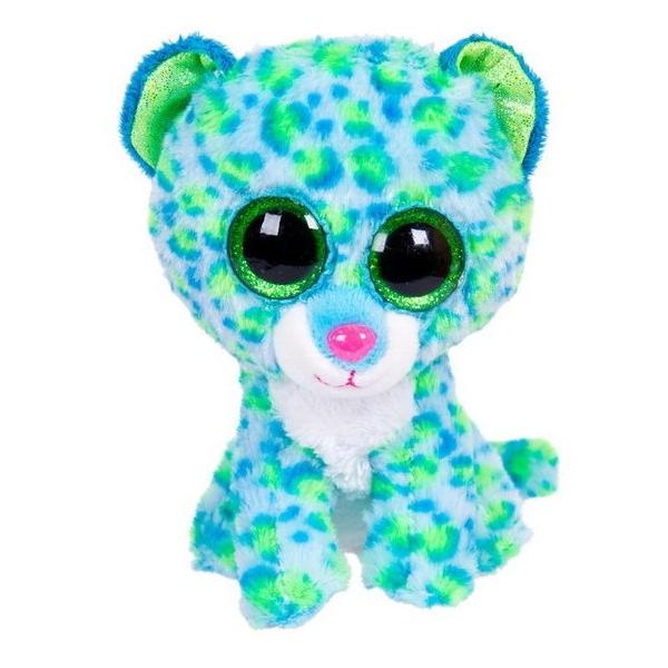 Мягкая игрушка Chuzhou Greenery Toys Леопард голубой 15 см