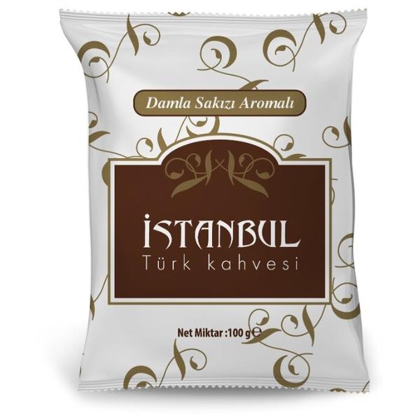 Кофе молотый İstanbul Türk Kahvesi c ароматом бабл-гам, мягкая упаковка