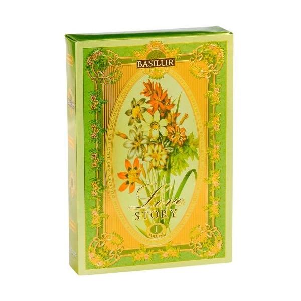 Чай зеленый Basilur Tea book Love story Volume I