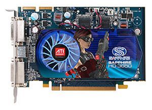Sapphire Radeon HD 3650 725Mhz PCI-E 2.0 512Mb 1600Mhz 128 bit 2xDVI TV HDCP YPrPb