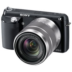 Sony Alpha NEX-F3K Kit (black 16.1Mpix 18-55 3 1080i SDHC MS Pro Duo turLCD rotLCD TouLCD, Ком-т с объективом NP-FW50)