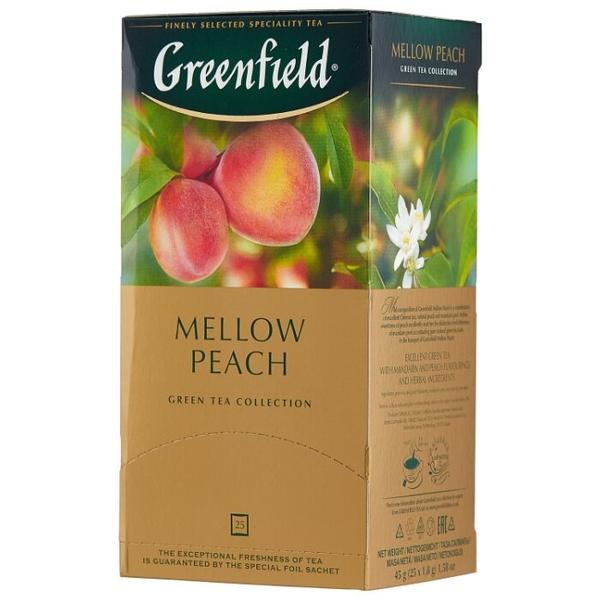 Чай зеленый Greenfield Mellow Peach в пакетиках