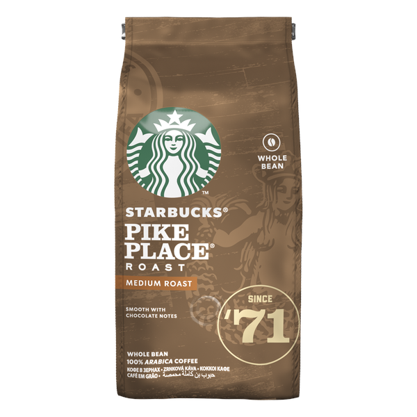 Кофе в зернах Starbucks Pike Place Roast 6 шт