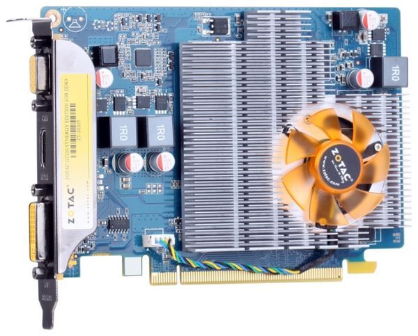 ZOTAC GeForce GT 220 506Mhz PCI-E 2.0 1024Mb 1333Mhz 128 bit DVI HDMI HDCP