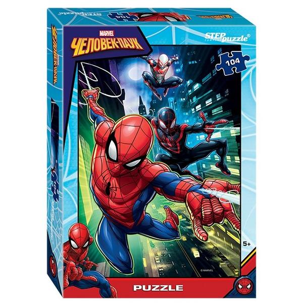 Пазл Step puzzle Marvel Человек-паук - 2 (82168), 104 дет.