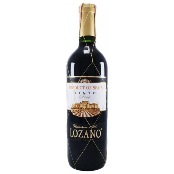 Вино Bodegas Lozano, Lozano Tinto Seco, 0.75 л