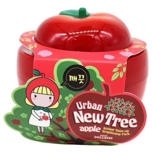 Urban Dollkiss New Tree Apple Instant Tone Up Brightening Pack осветляющая маска