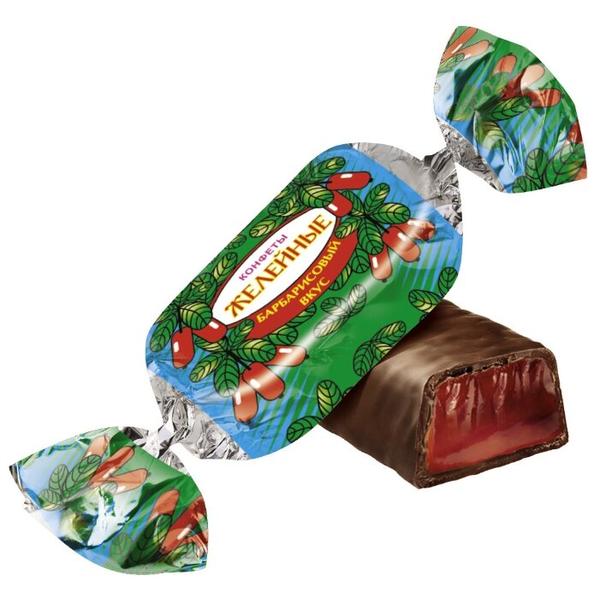 Конфеты Красный Октябрь Желейные со вкусом барбариса, пакет
