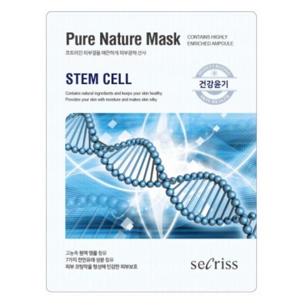 Secriss маска тканевая Secriss Pure Nature Mask Pack Steam Cell омолаживающая со стволовыми клетками