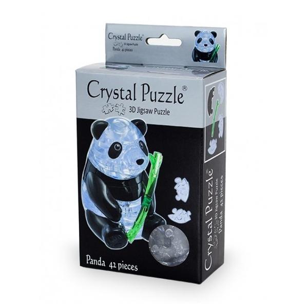 3D-пазл Crystal Puzzle Панда (90139), 42 дет.