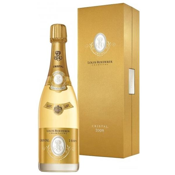 Шампанское Louis Roederer Cristal, 2009, 0.75л, в подарочной упаковке