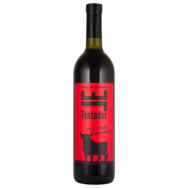 Вино El Tentador Vino Tinto Semidulce 0.75 л