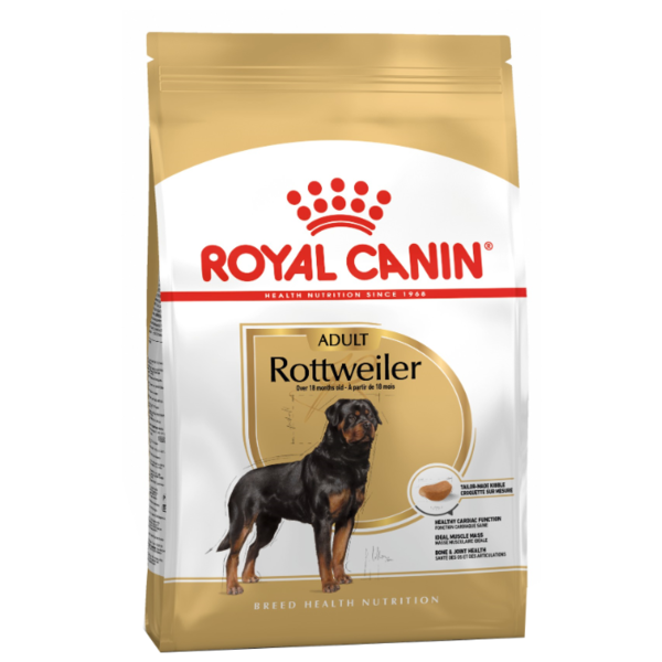 Корм для собак Royal Canin Ротвейлер для здоровья костей и суставов