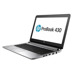 HP ProBook 430 G3 (T6N95EA) (Intel Core i3 6100U 2300 MHz/13.3"/1366x768/4.0Gb/1000Gb/DVD нет/Intel HD Graphics 520/Wi-Fi/Bluetooth/Win 7 Pro 64)