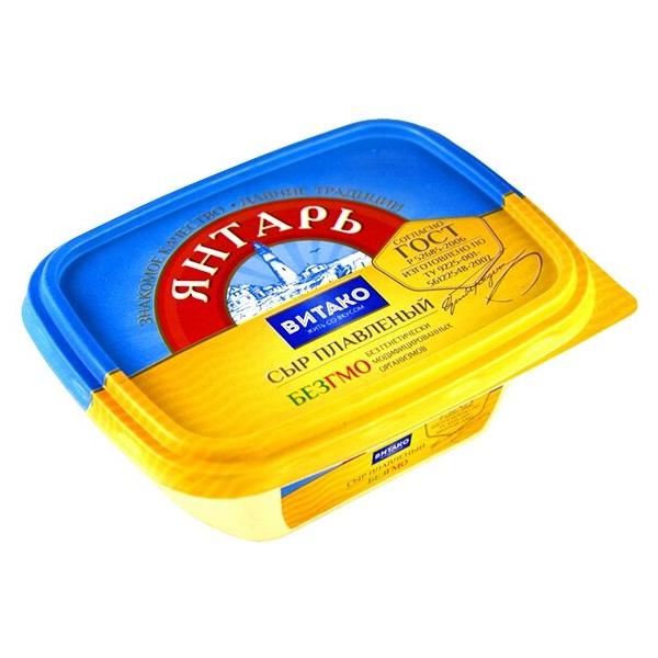 Сыр Витако плавленый Янтарь 60%