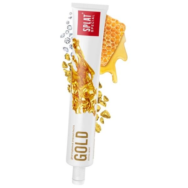 Зубная паста SPLAT Special Gold, розовое шампанское