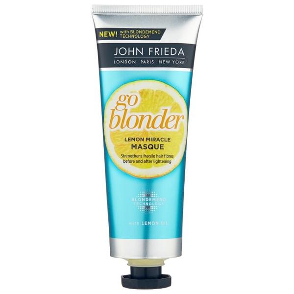 John Frieda Go Blonder Lemon Miracle Укрепляющая маска для ослабленных волос