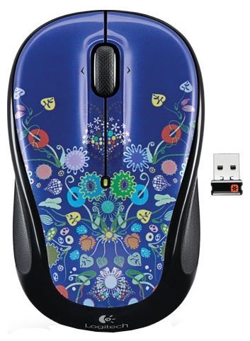 Logitech Wireless Mouse M325 nature jewelry Blue-Black USB