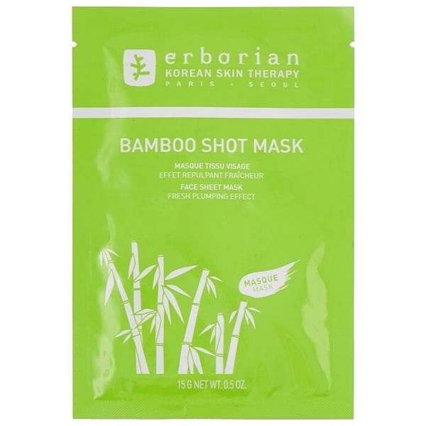 Erborian Тканевая маска Bamboo Shot Mask Бамбук увлажняющая